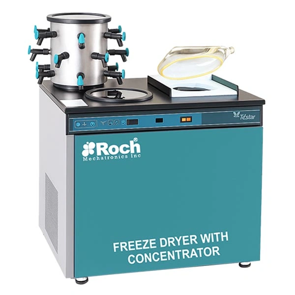 Freeze Dryer With Concentrator