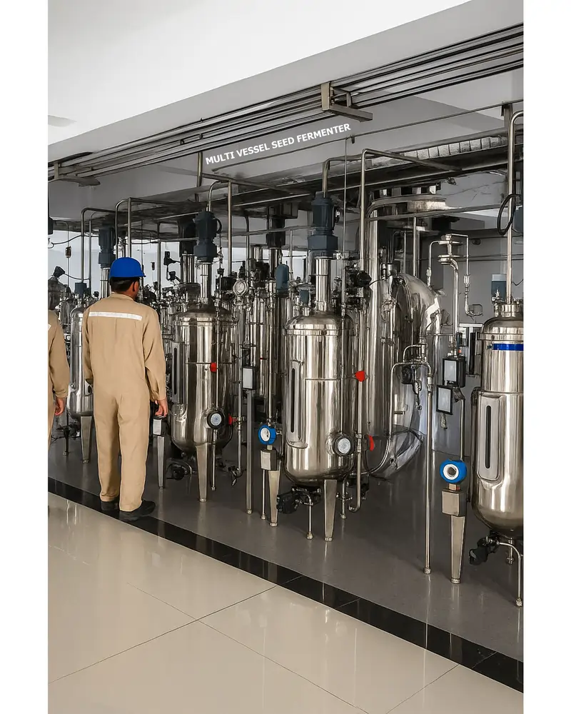 Multi Vessel Seed Fermenter