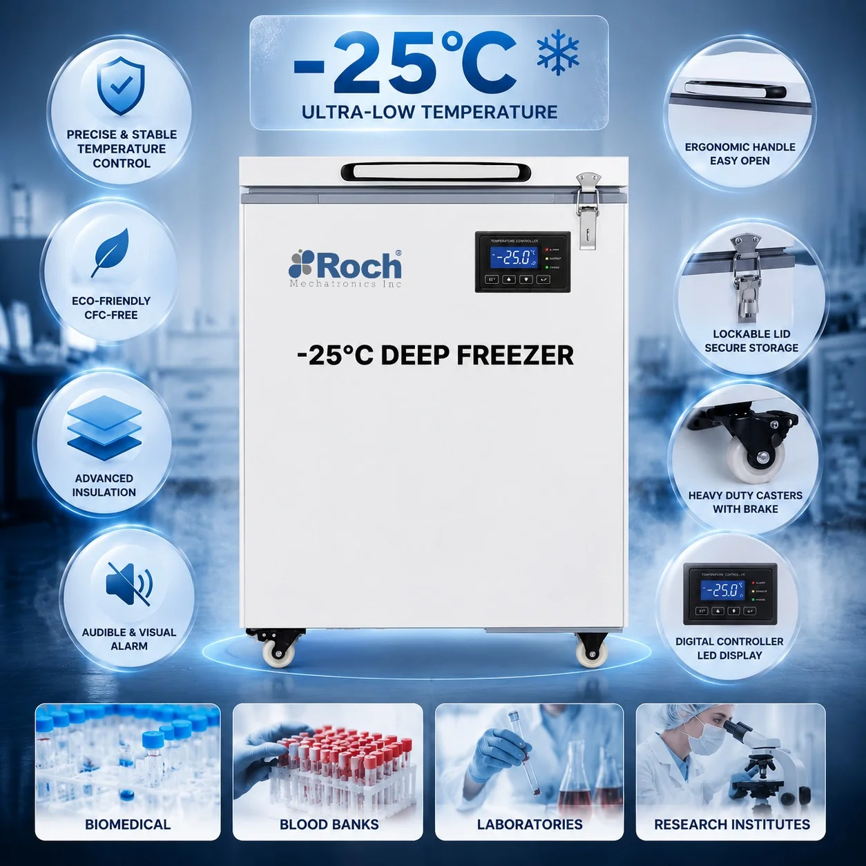 Deep Freezer -25 ℃ Degree
