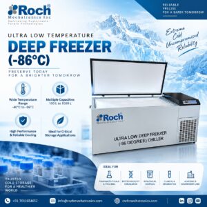 Read more about the article Ultra Low Temperature Freezers (-86°C) for Medical, Hospital & Laboratory Use